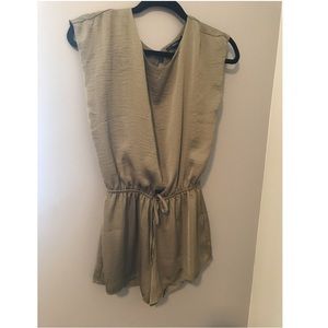 Olive Green Romper